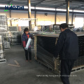 Factory aluminum foldable fence manufacturing design welded arrow